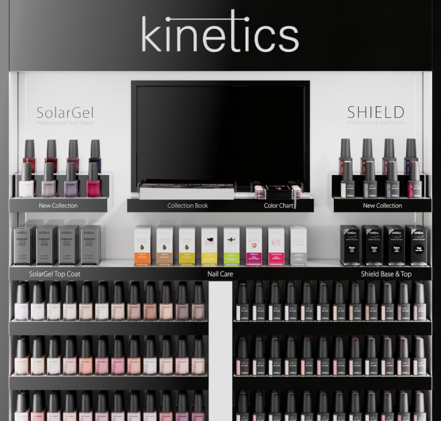 Kinetics Salon Branding
